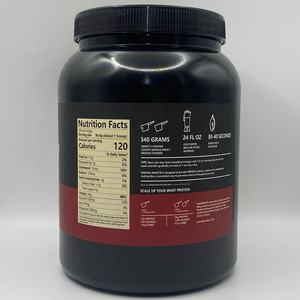 Poudre de protéines de lactosérum 100% (Double Rich Chocolate) 24g de protéines 5,5g de <span class=keywords><strong>BCAA</strong></span> Non destiné aux femmes enceintes Utilisation par les adultes - Product Image 2