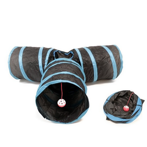 Túnel de juego plegable de tres vías Yommy Pet de 83 cm para gatos - Product Image 2