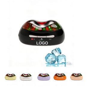 Neues Elektronisches Heiß-Kalt-Kompressions-Gesichtsmassagegerät Mikrostrom-Vibration Schönheits-Schabegerät Gesichts- und Hals-Lifting-Massagegerät - Product Image 1