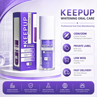 Dentifrice Correcteur de Couleur Violet V34 Marque Privée, Éliminateur d'Odeurs, Haleine Fraîche, Sérum de Santé Buccale
