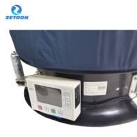 Capota de captura de aire para medición y equilibrio del flujo de aire HVAC de la batería de aire de la Caja