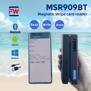 Màu Xanh Răng MSR909bt Từ Sọc Đầu Đọc Nhà Văn Bộ Mã Hóa Mini Xách Tay 3 Bài Nhạc Swipe Bộ Mã Hóa MSR 605 X6 Phiên Bản Nâng Cấp - Product Image 3