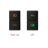 Interrupteur à double bouton-poussoir pour feux antibrouillard, enregistreur radar, musique, DRL, bouton différentiel pour Nissan Patrol Y61