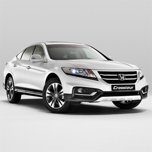 Pour Accord Crosstour 2013 - <span class=keywords><strong>2018</strong></span> pare-chocs avant antibrouillard couverture Grille Chrome paupière moulage bande garniture antibrouillard lunette cadre - Product Image 2
