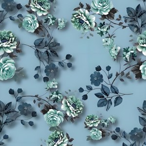 Tela crepé koshibo con estampado digital de diseños múltiples canadienses de 130-135 g/m² para vestidos de mujer. - Product Image 2