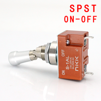 Interrupteur à bascule NKK DPST DPDT S-1AL S-2AL S-3AL S-6AL S-7AL S-21AL, interrupteur momentané SPDT, interrupteur à réinitialisation