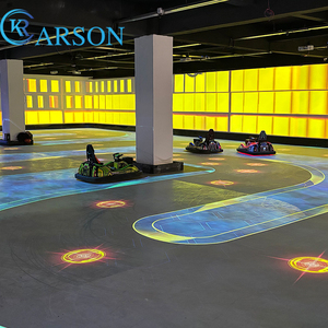 Juego de Carreras de Karts con Proyección Interactiva Inmersiva, Karting Eléctrico para Interiores, Ideal para Centros Comerciales y Parques de Aventuras - Product Image 4