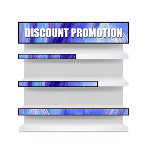 HONGNUO Lecteur publicitaire LCD vertical durable de type barre, 8 Go de mémoire, lecture chronométrée, contrôle intelligent de la lumière, signalisation numérique - Product Image 1