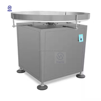 Automatische Plastik glas Haustier flasche Runde Rotary Unscrambler Flasche Sortieren Plattenspieler Fütterung tisch für Verpackungs linie