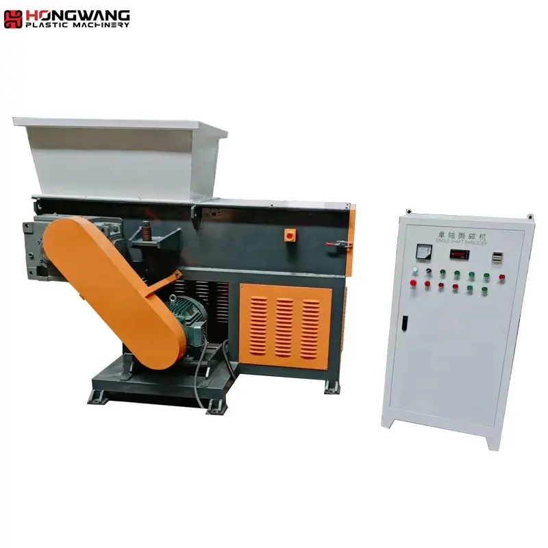 Maize Stalk Single Shaft Plastic Film Shredder Machine