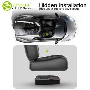 Sennuopu-Subwoofer activo para coche, altavoz potente de 8 pulgadas, bajo el asiento - Product Image 6