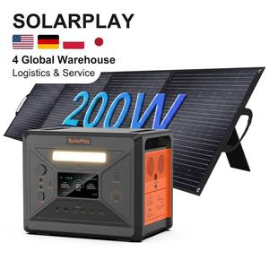 Solarplay DE Magazzino Germania Stazione di Alimentazione <span class=keywords><strong>Portatile</strong></span> LiFePO4 2304Wh 3500 Cicli Generatore Solare con Pannello Solare per Uso Domestico in Germania - Product Image 1
