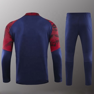 Ensemble de survêtement <span class=keywords><strong>Chivas</strong></span> à manches longues, nouvelle saison, bleu marine et <span class=keywords><strong>rouge</strong></span>, uniforme de l'équipe de football du Mexique, survêtement et pantalon - Product Image 2