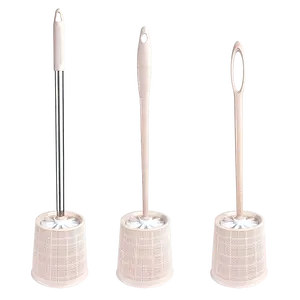 Plastic Household Toilet Brush Set That Saves Transportation Costs And Is Easy To Store