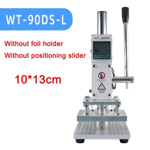 Mini Manual Hot Foil Stamping Machine Digital Temperature <b>Leather</b> Embossing Press T-Slot Logo Bronzing <b>Tool</b> for Wood PVC Paper - Product Image 3
