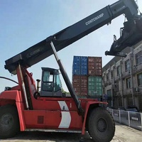 Chariot élévateur à conteneurs Kalmar d'occasion en bon état, 45 tonnes, chariot élévateur à conteneurs d'occasion, prix bas à vendre