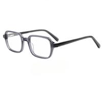 Lunettes de vue carrées classiques et fines, monture en métal, unisexe, légères, pour un usage quotidien, bureau et trajets domicile-travail