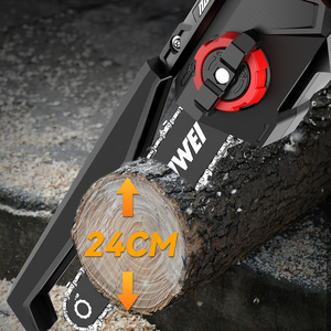 <span class=keywords><strong>Nanwei</strong></span> เครื่องมือบันทึกไร้แปรงแบบพกพา<span class=keywords><strong>เลื่อย</strong></span>ไฟฟ้าขนาดเล็ก 6/8 นิ้วแบตเตอรี่ขนาดใหญ่ความจุเลื่อยโซ่ไฟฟ้า - Product Image 4