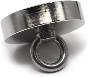 גודל מותאם אישית מגנט תעשייתי חיצוני אנטי קורוזיה הצלה neodymum מגנט מגנט טבעי משקל יניקה 80-500 ק "ג - Product Image 1