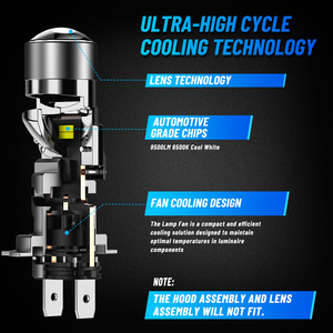 Novsight 60 Wát Mini Led Đèn Pha H11 & H7 bóng đèn hiệu suất cao H7 LED Đèn sương mù cho xe ô tô hiệu suất cao H7 Led Đèn Pha - Product Image 5