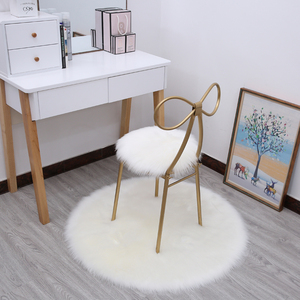 Tapis de porte en fourrure de lapin lisse, tapis de luxe pour salon, tapis Shaggy, tapis en fausse fourrure, tapis en fourrure de lapin - Product Image 3