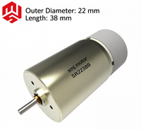 Moteur à courant continu à aimants permanents SMJ Manufacturing 6V-48V 4650-8840 tr/min certifié CE