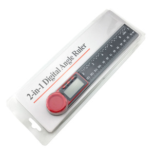 Digital Angle Ruler 200MM Aluminum LCD Display 360 Degree Protractor For <strong>Woodworking</strong> <strong>Construction</strong> Measuring - Product Image 6