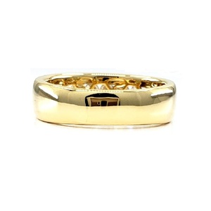 Fine Jewelry Drop Ship 18KT Or Jaune Haute Qualité Diamant Bagues De Fiançailles De Mariage Bande Femmes - Product Image 3