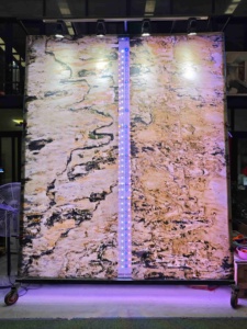 Pietra <span class=keywords><strong>Naturale</strong></span> Traslucida Sottile di Alta Qualità per Esterni, Moderna e Lussuosa, Ecologica, Impermeabile, Anti-acido, Certificata ISO9001 - Product Image 5