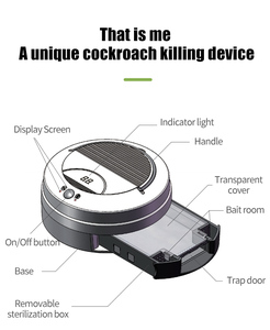 Elektronische Kakerlakenfalle für die Herbstsaison, Kunststoff- und Metallkonstruktion, tötet Kakerlaken effektiv - Product Image 2