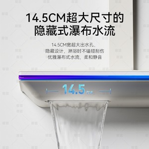 Ensemble de douche mural L2 grand format 48 cm avec robinet thermostatique pour bain et douche - Product Image 5