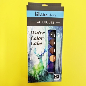 Nuevas Pinturas de Acuarela Sólidas Innovadoras, Juego de 24 Colores para Estudiantes Artistas, para Proyectos en Papel - Product Image 6