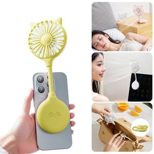 Ventilatore Portatile USB da Tavolo 2025 per Interni ed Esterni, Mini Ventilatore Silenzioso con Ventosa, Regalo Perfetto per le Celebrità del Web - Product Image 5