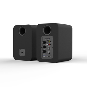 Haut-parleurs de système audio d'étagère portables meilleurs haut-parleurs en bois actifs OEM avec système de cinéma maison télécommandé - Product Image 6
