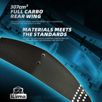 Sports nautiques Extérieur Surf Wing Foiling Hydrofoil 1928 Sqcm Carbon Fiber Aluminium Beginner Foil