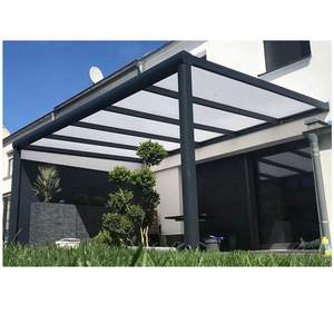Auvent de <span class=keywords><strong>terrasse</strong></span> <span class=keywords><strong>transparent</strong></span> en aluminium / couverture de <span class=keywords><strong>terrasse</strong></span> en verre en aluminium - Product Image 2
