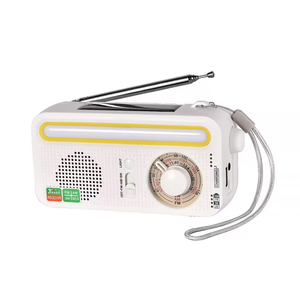 Nuevo Radio de Emergencia con Manivela y Energía Solar para Camping, Radio SOS con Múltiples Bandas FM AM WB SW - Product Image 4