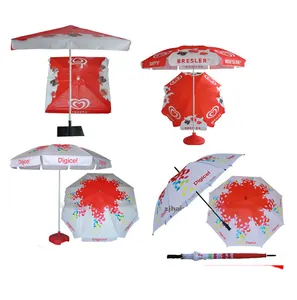 Ombrello da spiaggia promozionale ombrello da spiaggia in vinile PVC ombrellone da esterno in vinile sombrilla