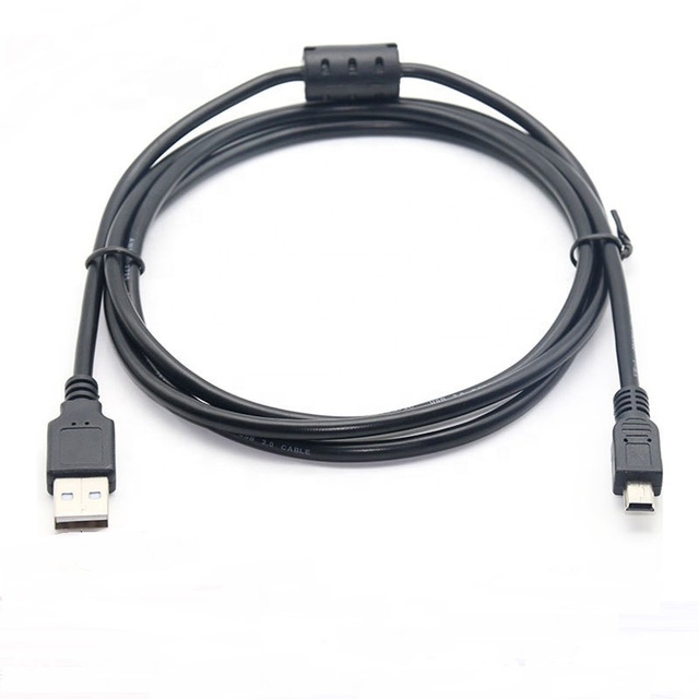1.8m Black USB a Male to Mini Usb 2.0 Cable