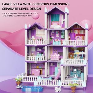 Samtoycn <span class=keywords><strong>Casa</strong></span> <span class=keywords><strong>de</strong></span> <span class=keywords><strong>Muñecas</strong></span> 3D DIY, Juguete <span class=keywords><strong>de</strong></span> Villa para Niñas, Juego <span class=keywords><strong>de</strong></span> Imitación, Muebles <span class=keywords><strong>de</strong></span> Juguete, <span class=keywords><strong>Casa</strong></span> <span class=keywords><strong>de</strong></span> <span class=keywords><strong>Muñecas</strong></span> en Miniatura, Accesorios para <span class=keywords><strong>Casa</strong></span> <span class=keywords><strong>de</strong></span> <span class=keywords><strong>Muñecas</strong></span>, Muebles Grandes para <span class=keywords><strong>Casa</strong></span> <span class=keywords><strong>de</strong></span> <span class=keywords><strong>Muñecas</strong></span> - Product Image 3