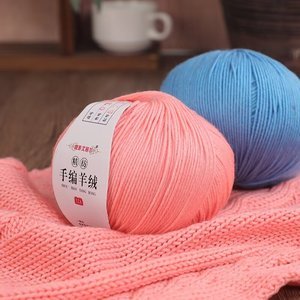 Bán Buôn 100G Tay Dệt Kim Dày Yak Len Sợi Nhuộm Spun Loại Đan Chủ Đề Cho Trẻ Sơ Sinh Cho Khăn Mũ Crochet - Product Image 6