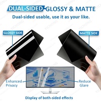 Pelindung Layar Privasi 2 Arah yang Dapat Dilepas untuk Layar DELL Desktop 34" (16:9) Filter Layar Anti Mata-mata Film Pelindung Layar