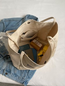 Casual <b>Large</b> Capacity Red Color <b>Canvas</b> Tote <b>Bag</b> Women Handbags Designer Shoulder Big Shopper <b>Bag</b> for Daily Use - Product Image 5