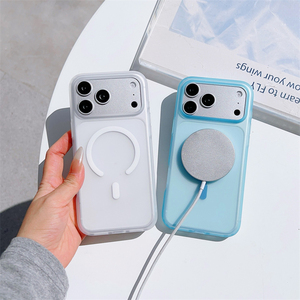 เคสโทรศัพท์มือถือแบบด้าน สีลูกกวาด ลายกล้องเปิด สำหรับ iPhone 16 15 14 Pro Max, เคส TPU เจลสำหรับ iPhone 17 Pro Max - Product Image 3