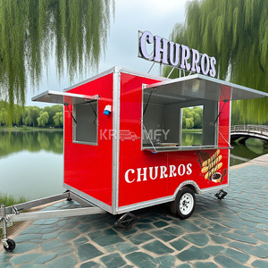 Camion-restaurant mobile 2025 pour l'Europe, chariot à café, camion de restauration rapide avec cuisine complète - Product Image 4