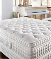 Matelas hybride en gel à mémoire de forme Queen Size et ressorts ensachés Mousse de lit confortable avec un excellent soutien