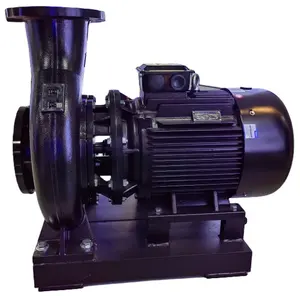 Commercial High Rise Building Low Noise Temperature Control Water Distribution Cast Iron Electric Single-Stage Centrifugal Pump