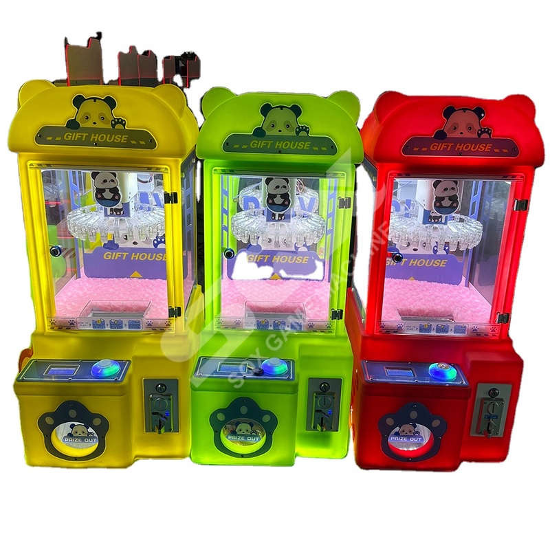 Coin Operated Arcade Snack Grabbing Machine