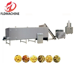 Máquina Multifuncional Automática para Hacer Snacks Inflados, Extrusora de Alimentos de Acero Inoxidable, Plantas de Producción de Snacks de Maíz - Product Image 3