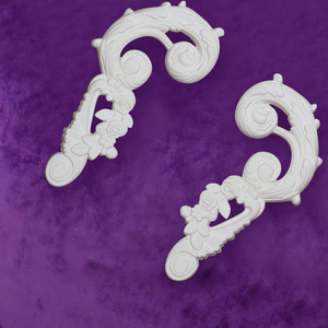 Pháp hiện đại Trần Góc Hoa Thạch cao dòng tường và văn phòng trang trí thân thiện với môi trường tùy chỉnh kích cỡ - Product Image 2